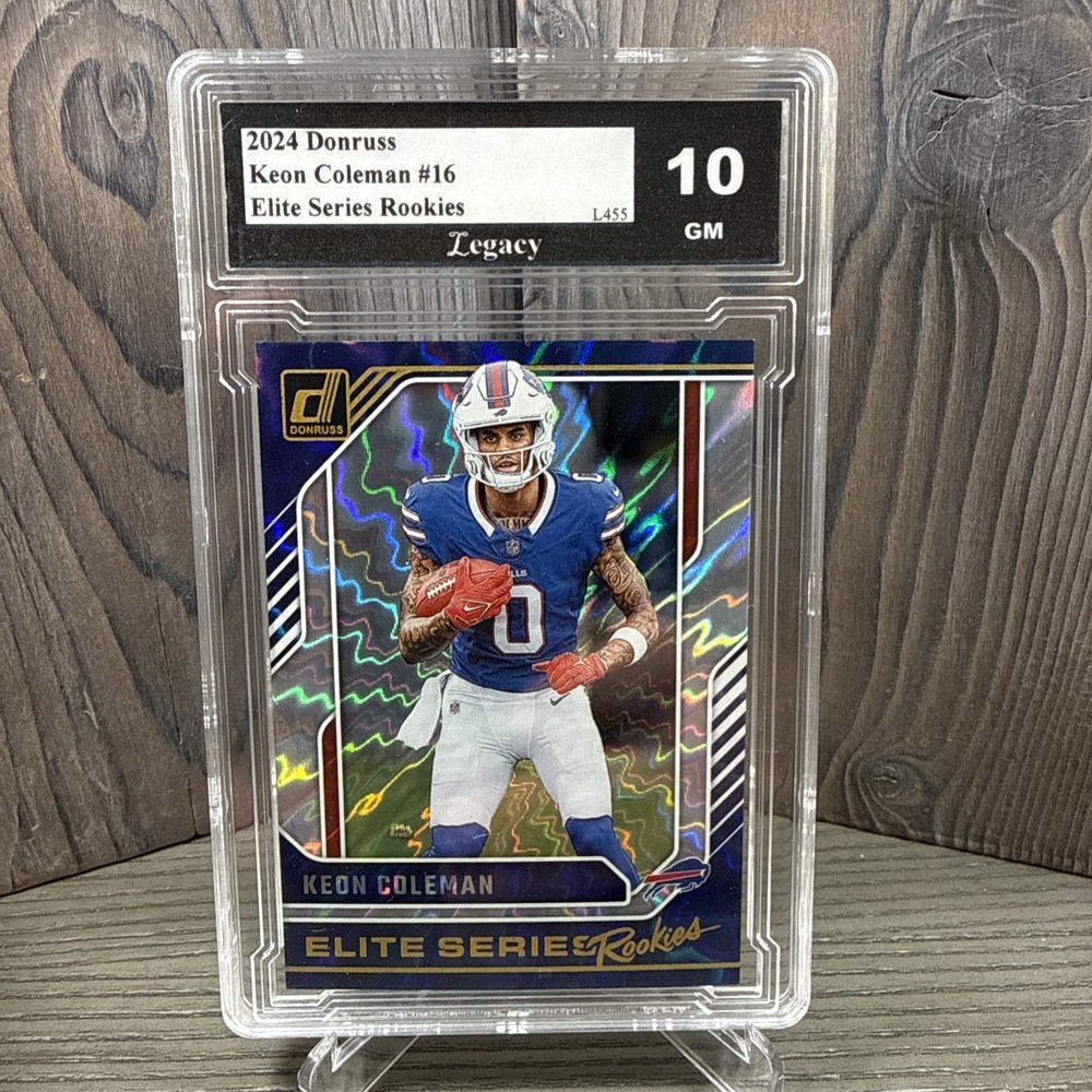 2024 Panini Donruss - Elite Series Rookies Keon Coleman #16 (RC) Legacy 10